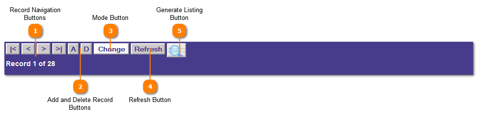 Exemption, Value and Mail Codes | Application Control Section
