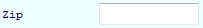 11. Zip Code Field