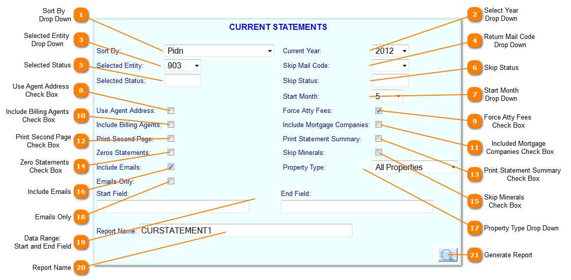 Current Courtesy Statements